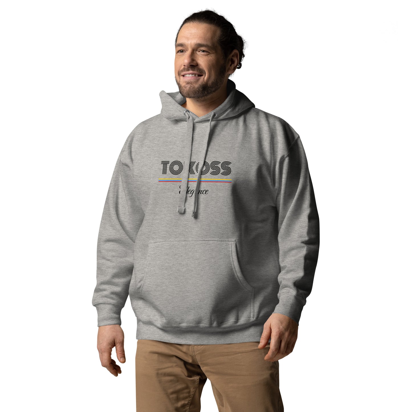 Tokoss Elegance Unisex Printed Hoodie - Black design 3
