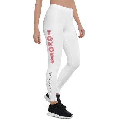 Tokoss Leggings - Black and red design 3