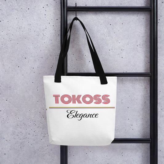 Tokoss Elegance Standard Tote bag - Black and red design 2