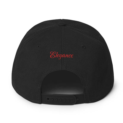 Tokoss Snapback Hat - Embroidered Red Design