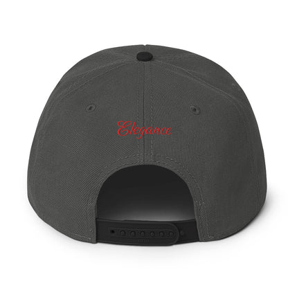 Tokoss Snapback Hat - Embroidered Red Design