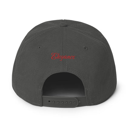 Tokoss Snapback Hat - Embroidered Red Design