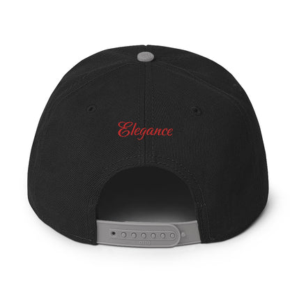 Tokoss Snapback Hat - Embroidered Red Design