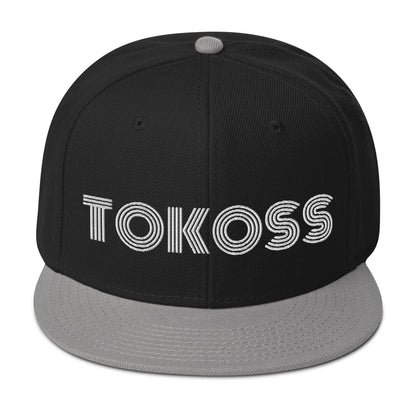 Tokoss Snapback Hat - Embroidered White design