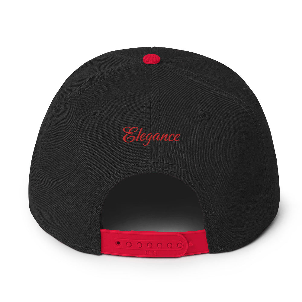 Tokoss Snapback Hat - Embroidered Red Design