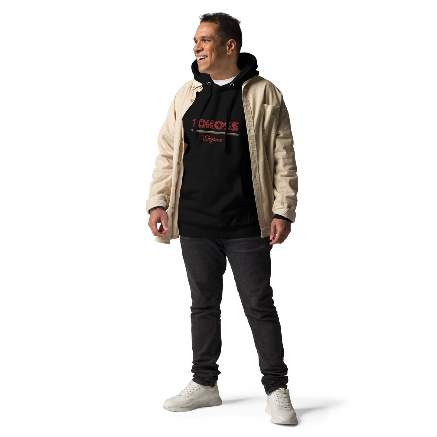 Tokoss Deluxe Embroidered Unisex Hoodie - Red design