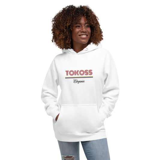 Tokoss Deluxe Embroidered Unisex Hoodie - Black and Red design