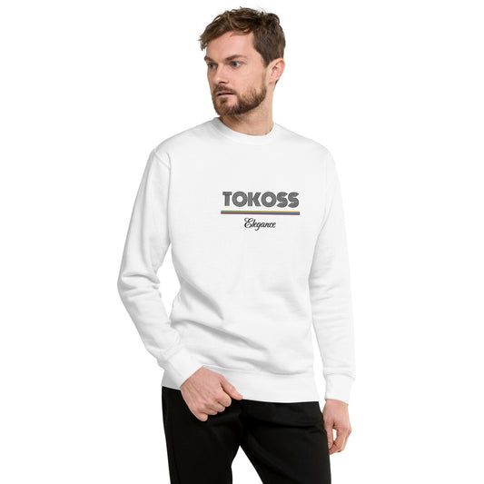 Tokoss Deluxe Embroidered Unisex Sweatshirt - Black design 3