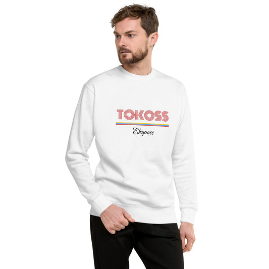 Tokoss Elegance Unisex Printed Sweatshirt - Black and red design 3