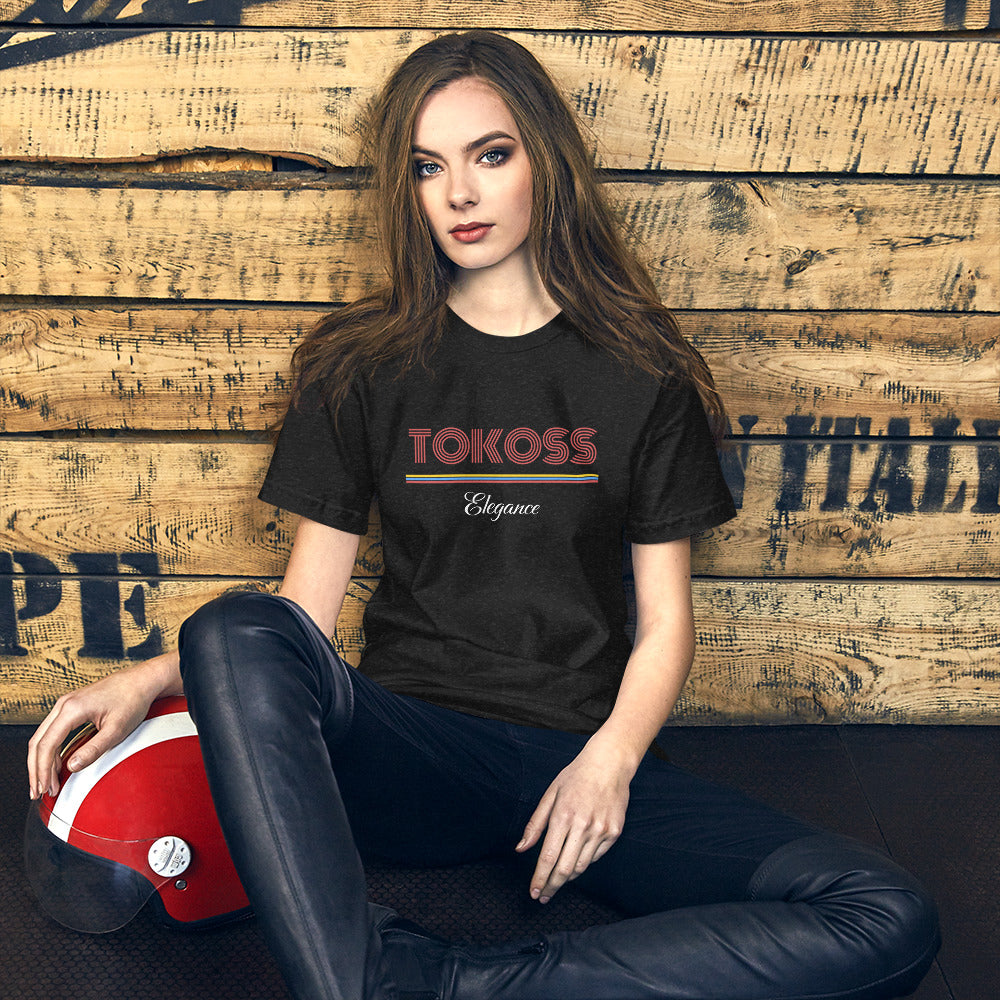 Tokoss Unisex t-shirt - Red and white design 3