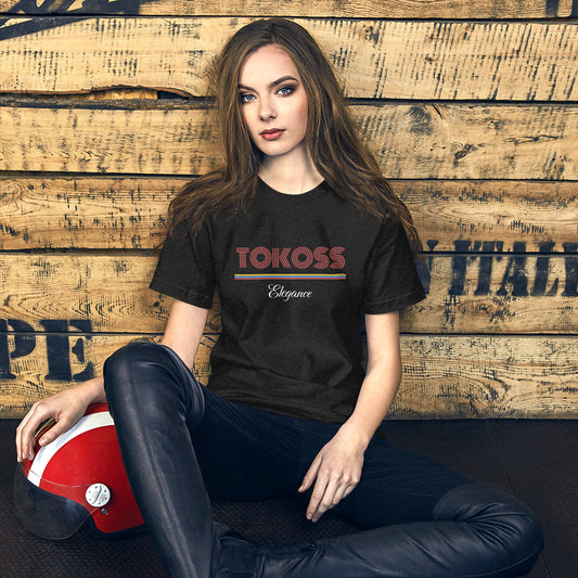 Tokoss Unisex t-shirt - Red and white design 3