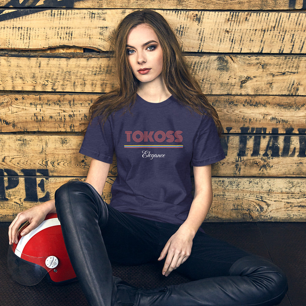 Tokoss Unisex t-shirt - Red and white design 3