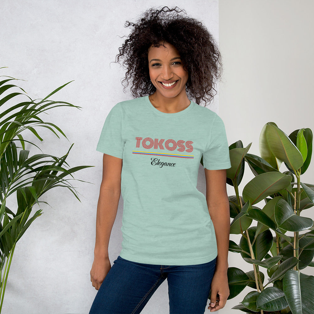 Tokoss Unisex t-shirt - Black and red design 3